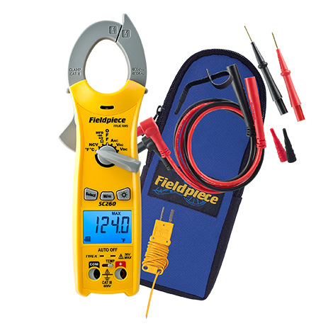 SC260 - Compact Clamp Meter with True RMS