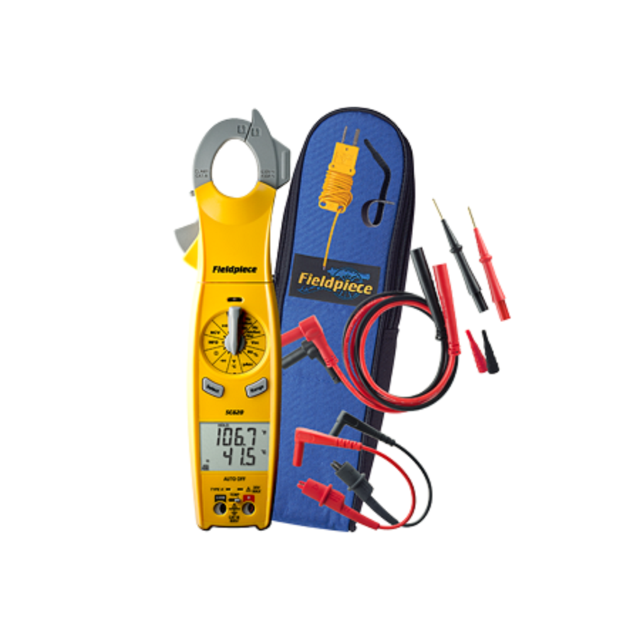 SC620 Clamp Meter with Swivel Clamp Head
