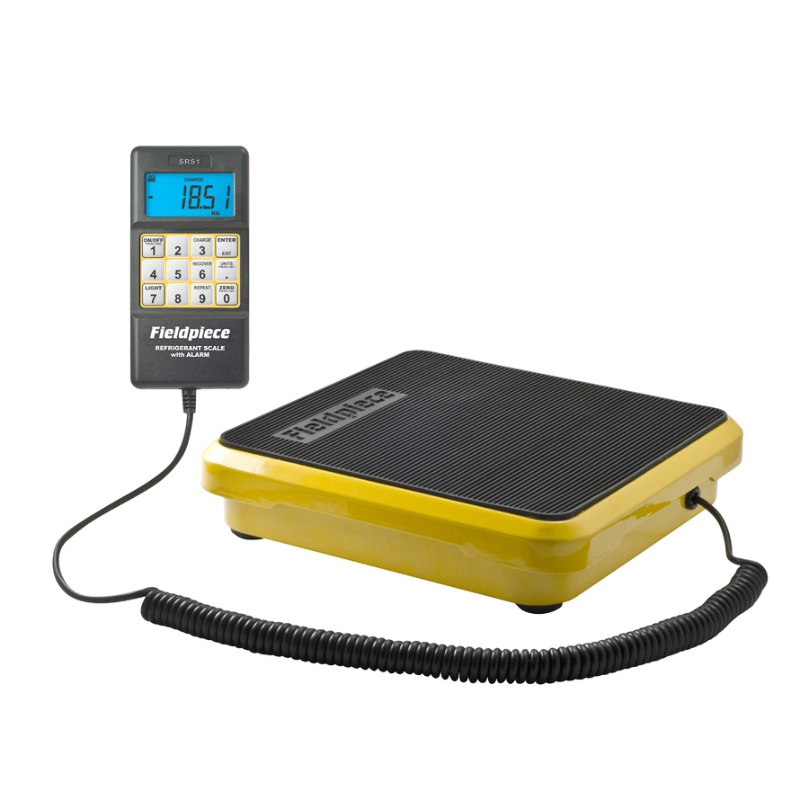 SRS1: Economy 50Kg Refrigerant Weighing Scales with Case