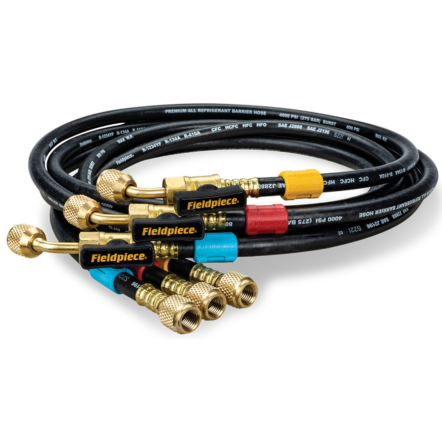 Refrigerant Hoses & Fittings for Charging and Evacuation
